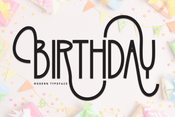 Birthday Font - Featured Image