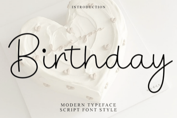 Birthday Font - Featured Image