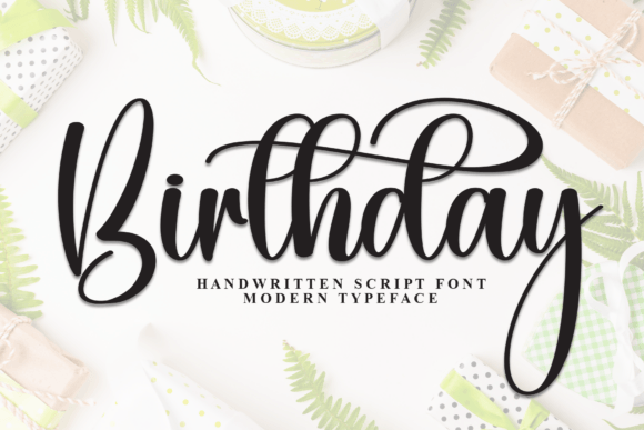 Birthday Font - Featured Image