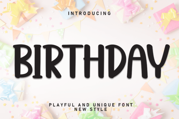 Birthday Font - Featured Image