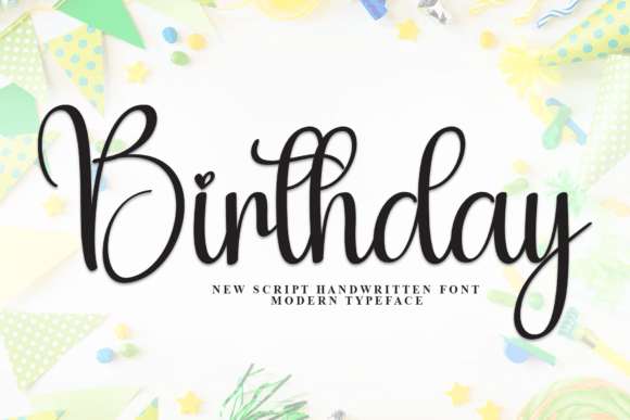 Birthday Font - Featured Image