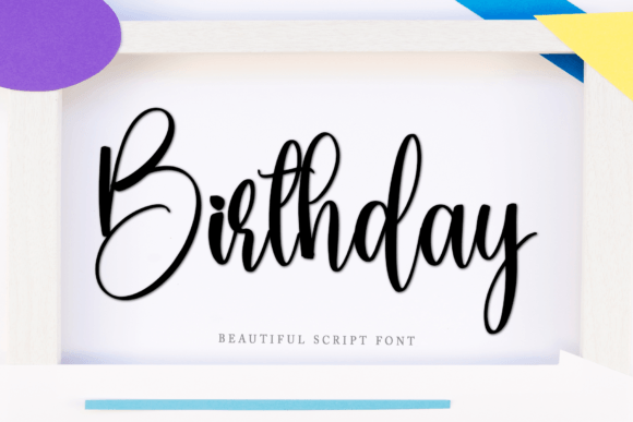 Birthday Font - Featured Image