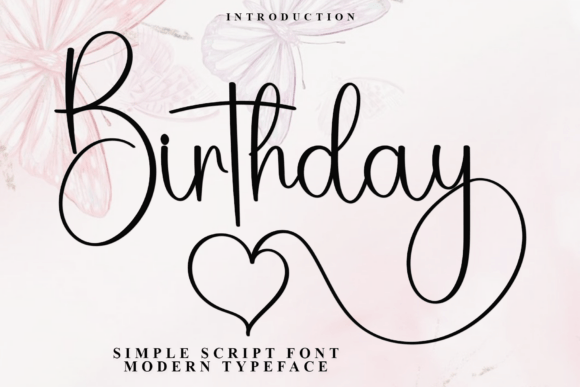 Birthday Font - Featured Image
