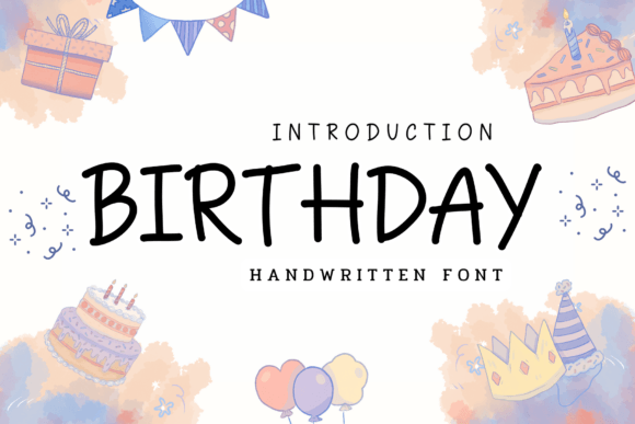Birthday Font - Featured Image
