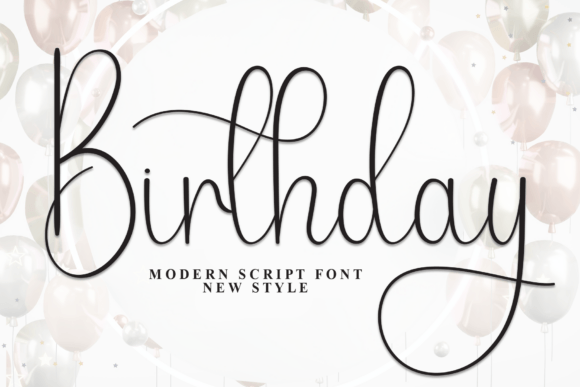 Birthday Font - Featured Image