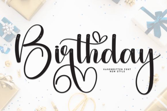 Birthday Font - Featured Image