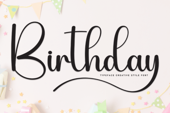 Birthday Font - Featured Image