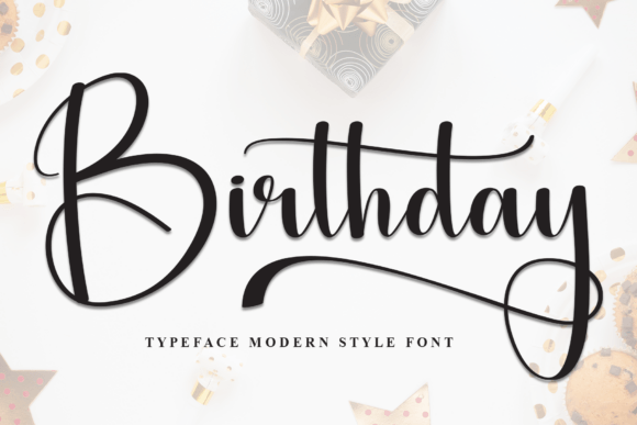 Birthday Font - Featured Image
