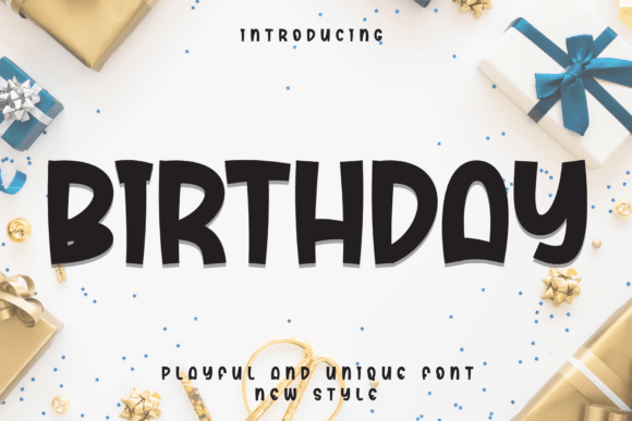 Birthday Font - Featured Image