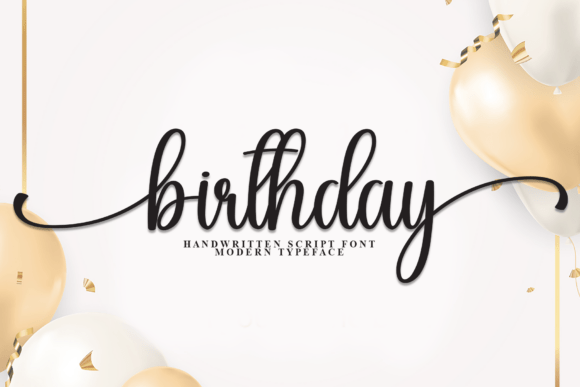 Birthday Font - Featured Image