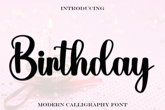Birthday Font - Featured Image