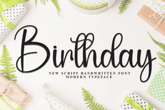 Birthday Font - Featured Image