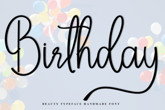 Birthday Font - Featured Image