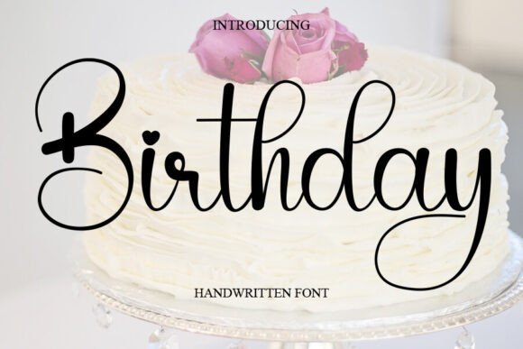 Birthday Font - Featured Image