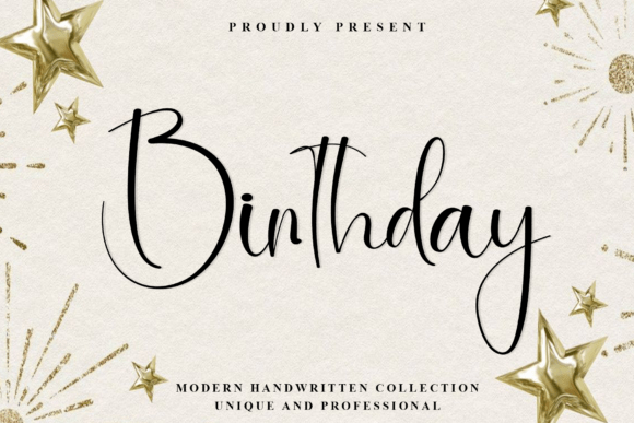 Birthday Font - Featured Image