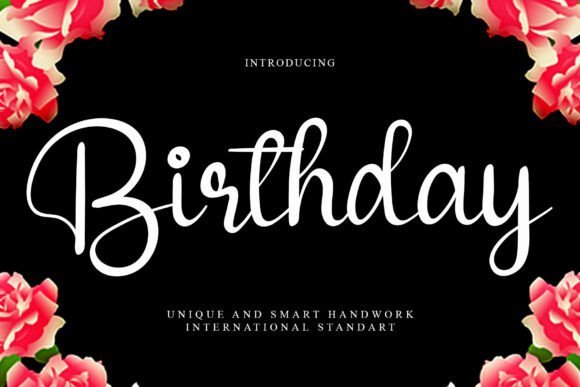 Birthday Font - Featured Image