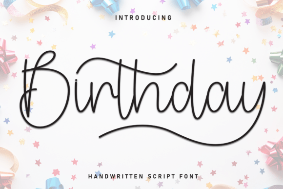 Birthday Font - Featured Image