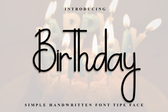 Birthday Font - Featured Image