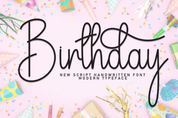 Birthday Font - Featured Image
