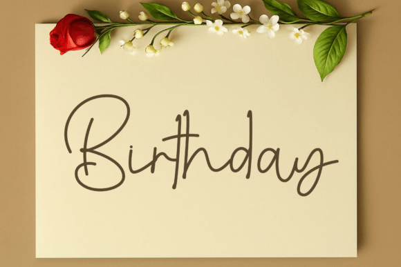 Birthday Font - Featured Image