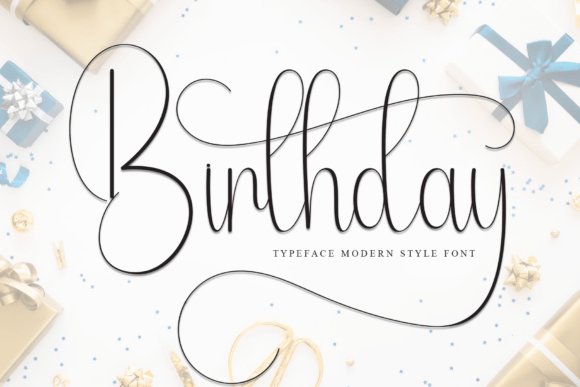 Birthday Font - Featured Image