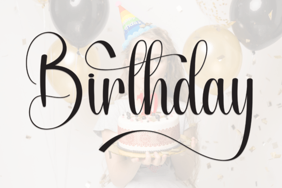 Birthday Font - Featured Image