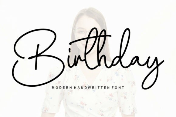 Birthday Font - Featured Image
