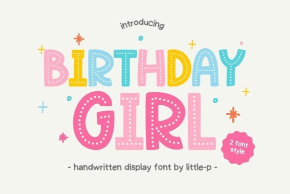 Birthday Girl Font - Featured Image