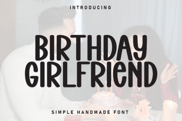 Birthday Girlfriend Font - Featured Image