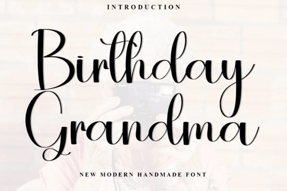 Birthday Grandma Font - Featured Image