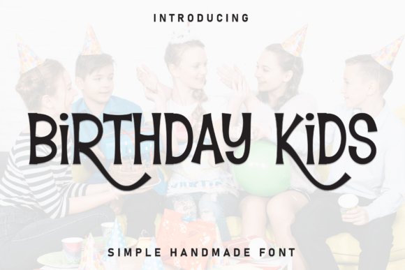 Birthday Kids Font - Featured Image