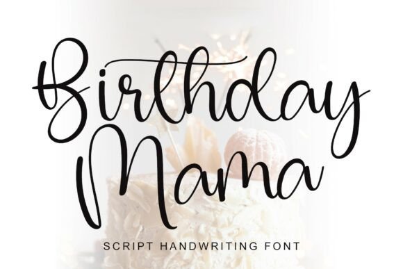 Birthday Mama Font - Featured Image