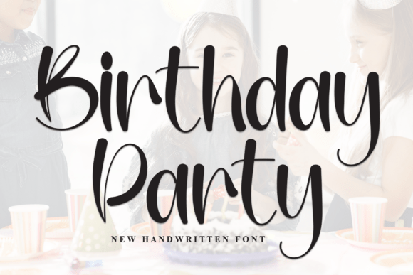Birthday Party Font - Featured Image