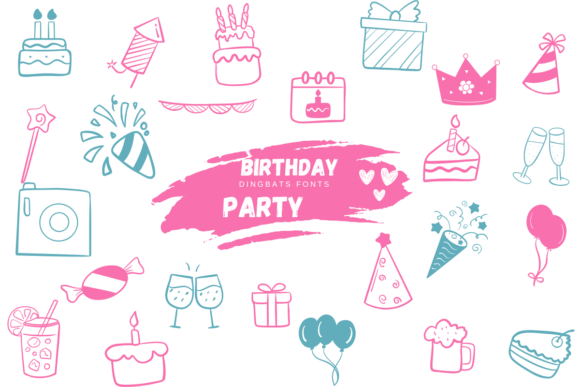Birthday Party Font - Featured Image
