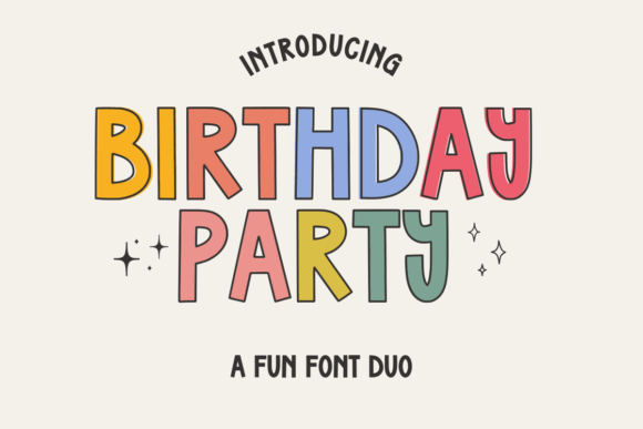 Birthday Party Font - Featured Image