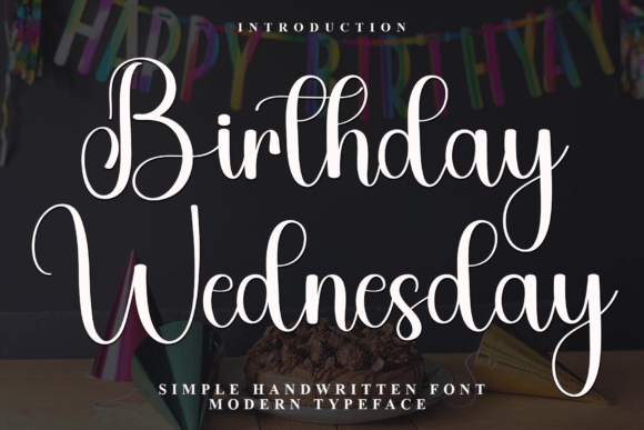 Birthday Wednesday Font - Featured Image
