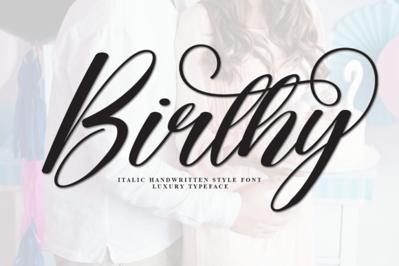 Birthy Font - Featured Image