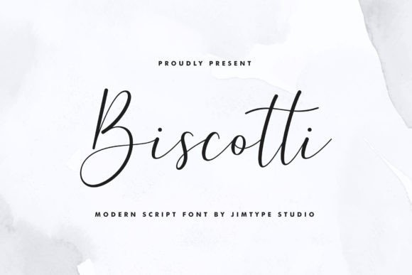 Biscotti Font - Featured Image