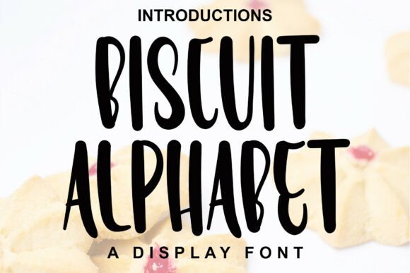 Biscuit Alphabet Font - Featured Image