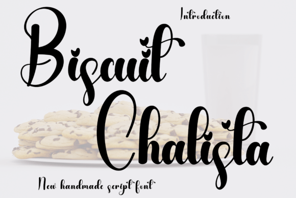 Biscuit Chalista Font - Featured Image