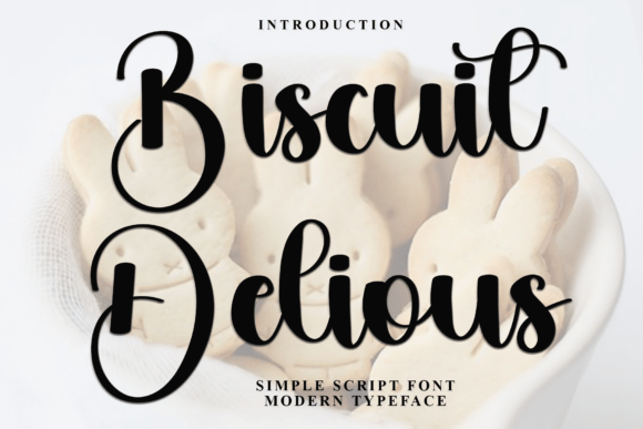 Biscuit Delious Font - Featured Image