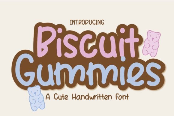 Biscuit Gummies Font - Featured Image