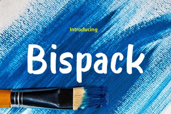 Bispack Font - Featured Image