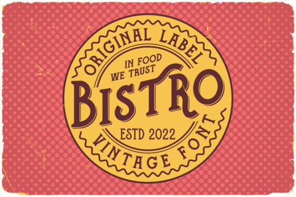 Bistro Font - Featured Image