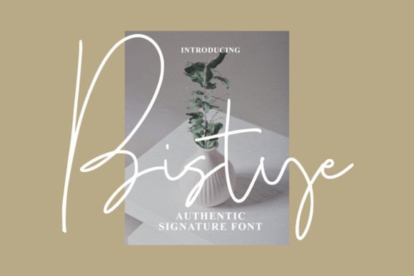Bistye Font - Featured Image