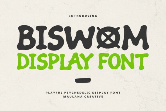 Biswom Font - Featured Image