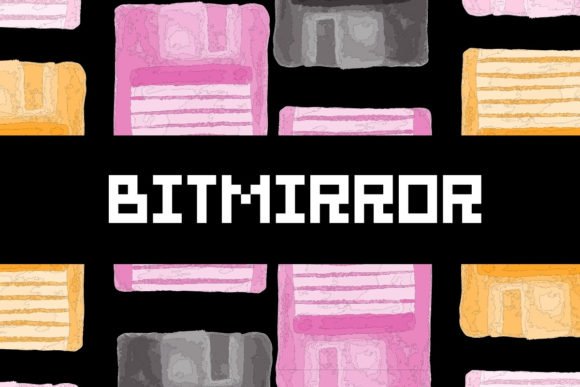 BitMirror Font - Featured Image