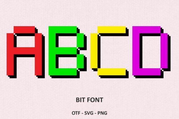 Bit Font Font - Featured Image