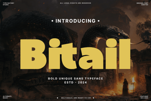 Bitail Font - Featured Image