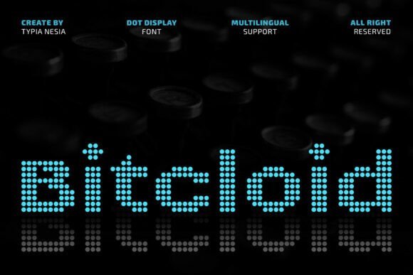 Bitcloid Font - Featured Image